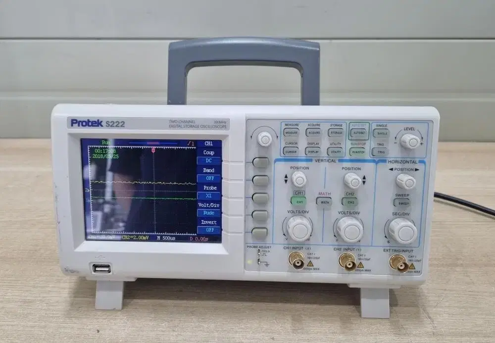 PROTEK S222 2CH 200MHz 오실로스코프